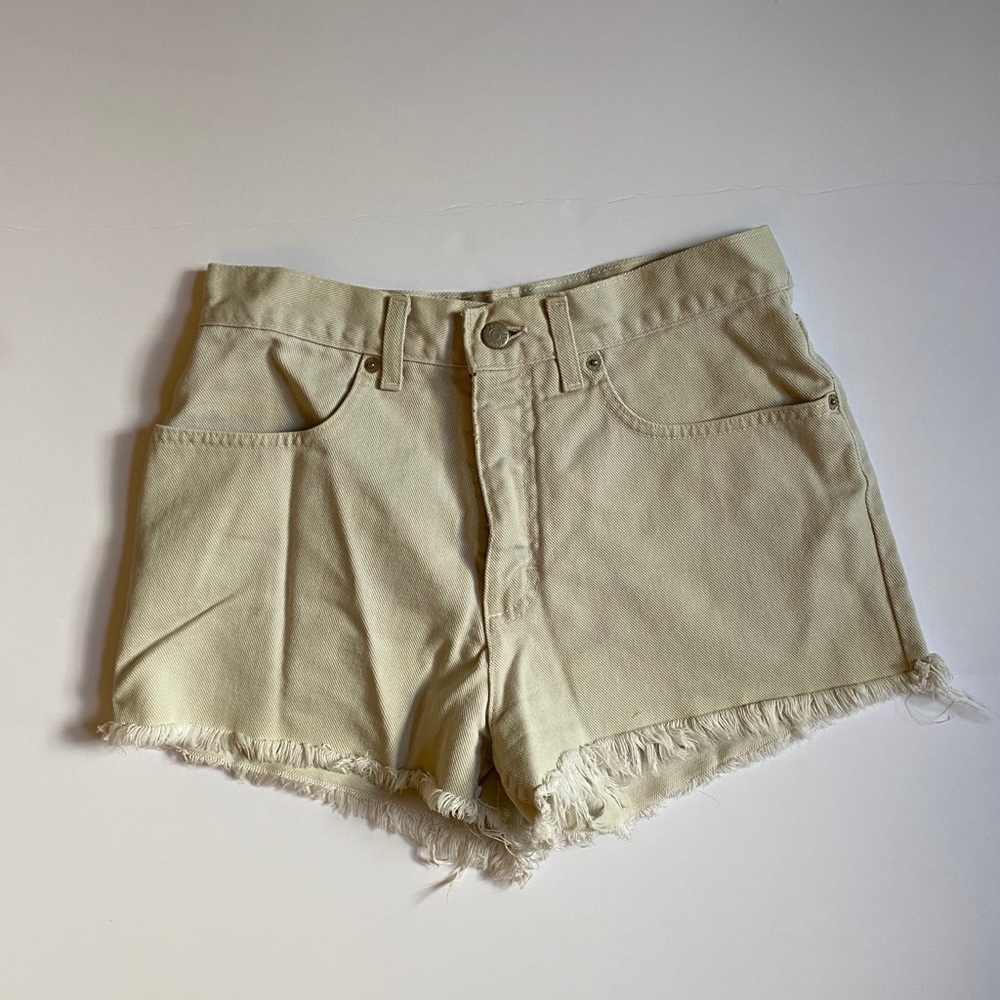 J. Crew Cream Shorts